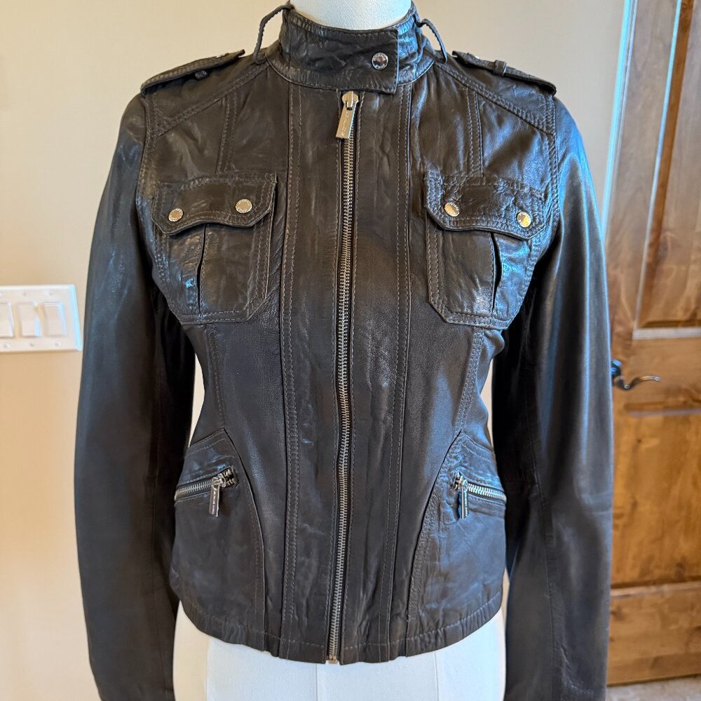 MICHAEL Michael Kors Leather Jacket